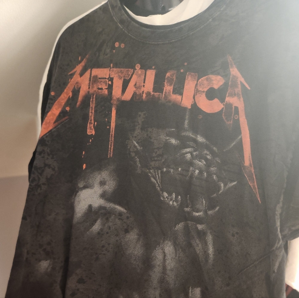 Metallica Concert T Shirt Band Vintage Unsure Of Size